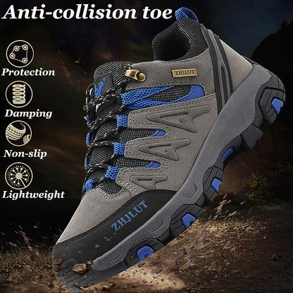 Men's Comfy Arch Support Lightweight Waterproof Hiking Orthopedic Shoes