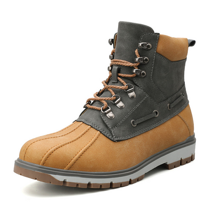 Men's Comfortable Waterproof Sneaker Boots (Great for All Seasons)