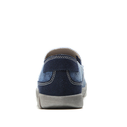 Men Denim Canvas Walking Shoes