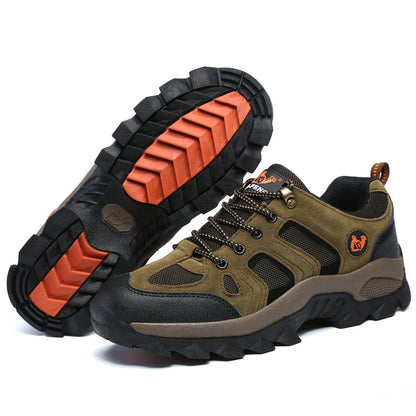 🔥Free Shipping-Men's Genuine Leather Comfort Orthopedic Walking Shoes Hiking Shoes