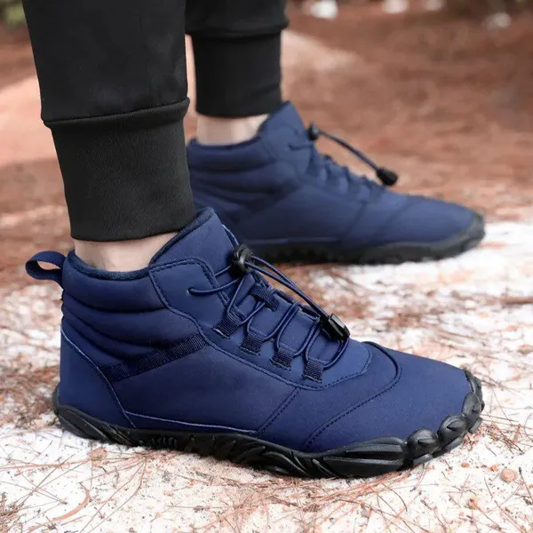 Men's  Waterproof Warm Non-Slip Fleece Comfortable Sneakers Snow Ankle Shoes